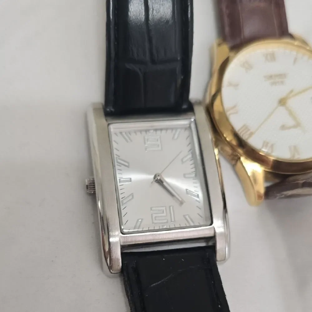 Gold‎ and Silver Watches with Leather Straps